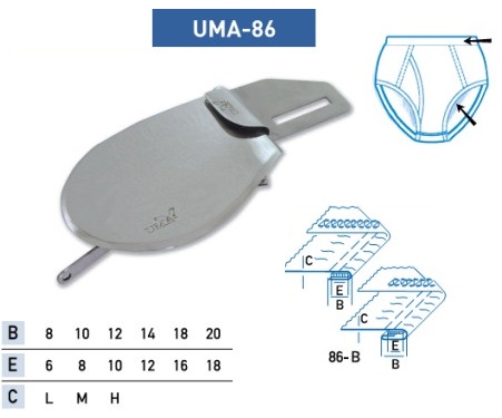 Приспособление UMA-86-A 12-10 мм